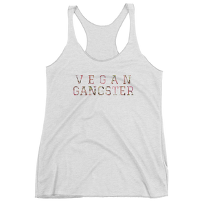 Vegan Gangster Flower Tank