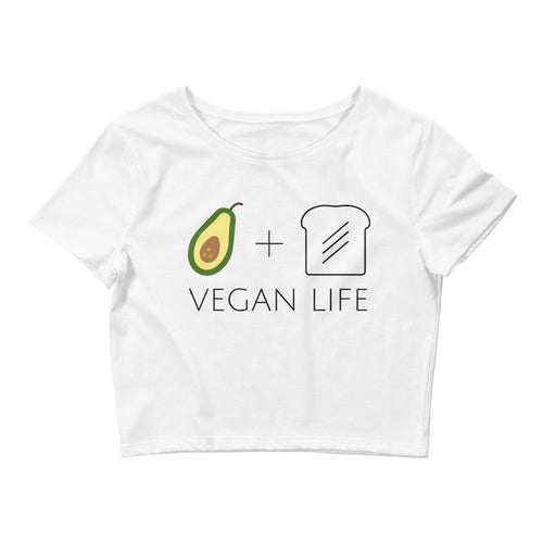 Avocado Toast | Vegan Life Crop Top